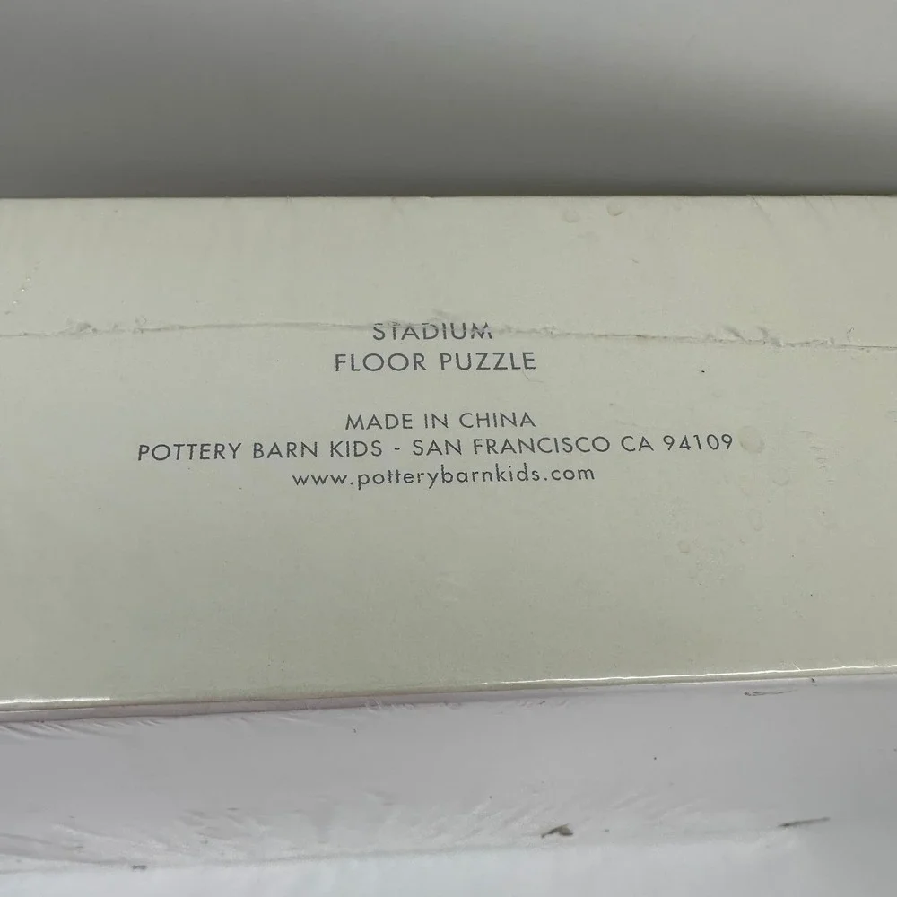 NEW Pottery Barn Floor Puzzle 48 Extra Large Jumbo Pieces 2'x3' All Star‎ Field